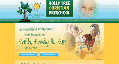 Desktop Screenshot of hollytreechildcare.com